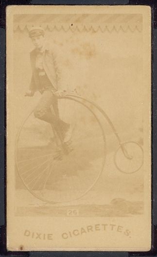 N49 1887 26 Girl Cyclist